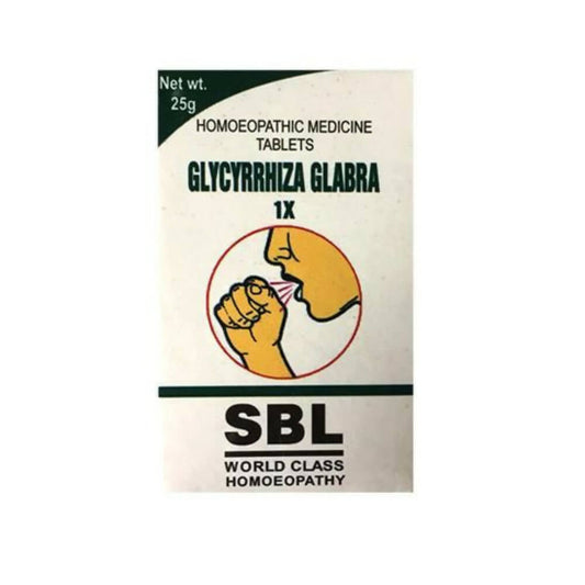 SBL Homeopathy Glycyrrhiza Glabra Tablets 