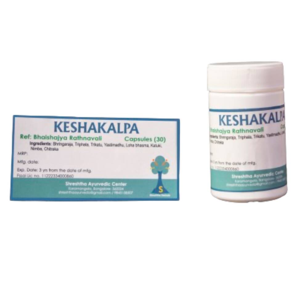 Shreshtha Herbals Keshakalpa Capsules - Grab2buy
