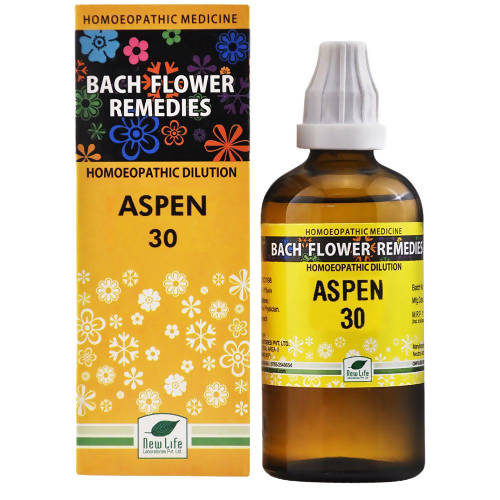 New Life Homeopathy Bach Flower Remedies Aspen Dilution 