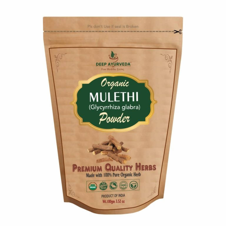 Deep Ayurveda Organic Mulethi Powder 