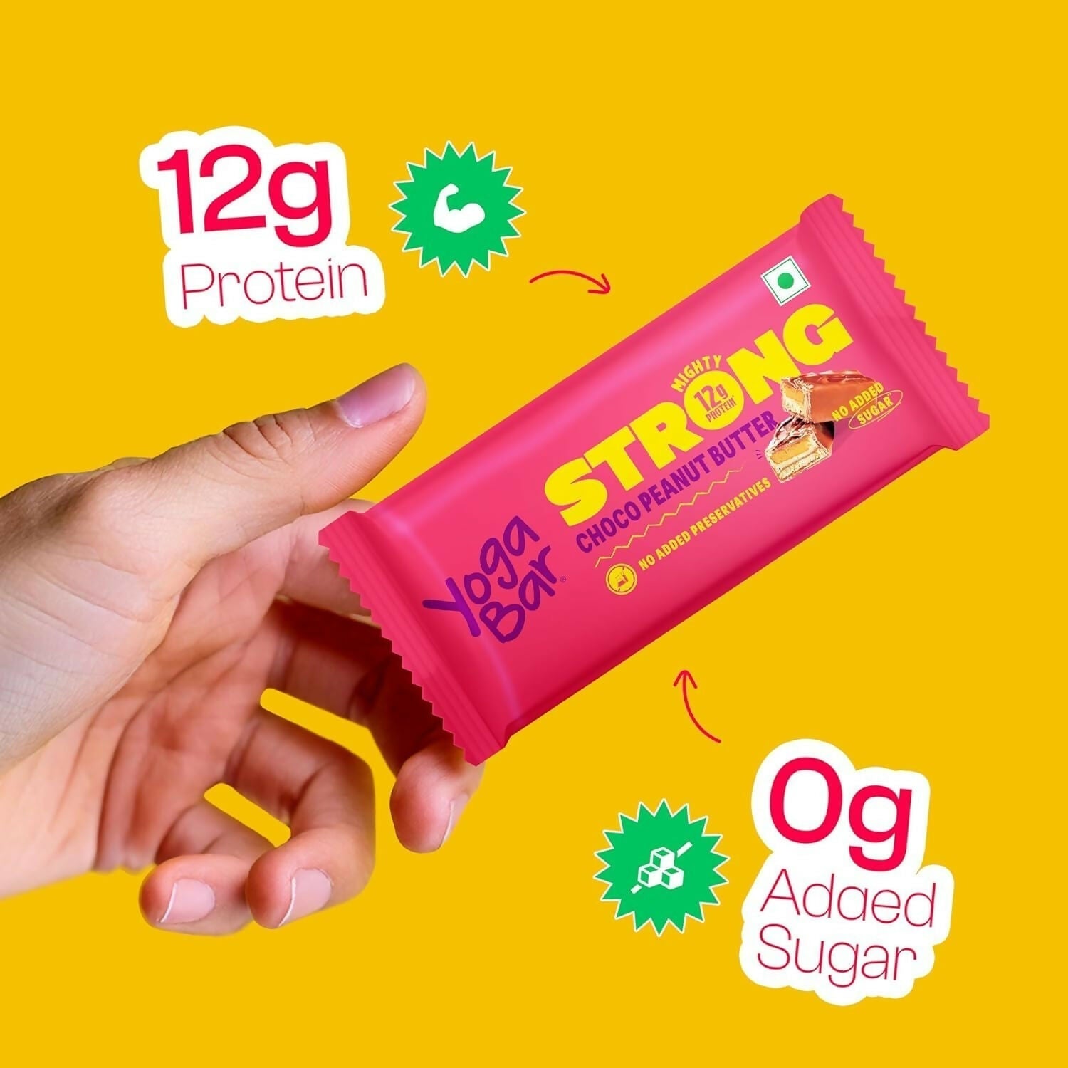 Yoga Bar Strong Choco Peanut Butter Bar  Grab2Buy Yoga Bar Grab2Buy