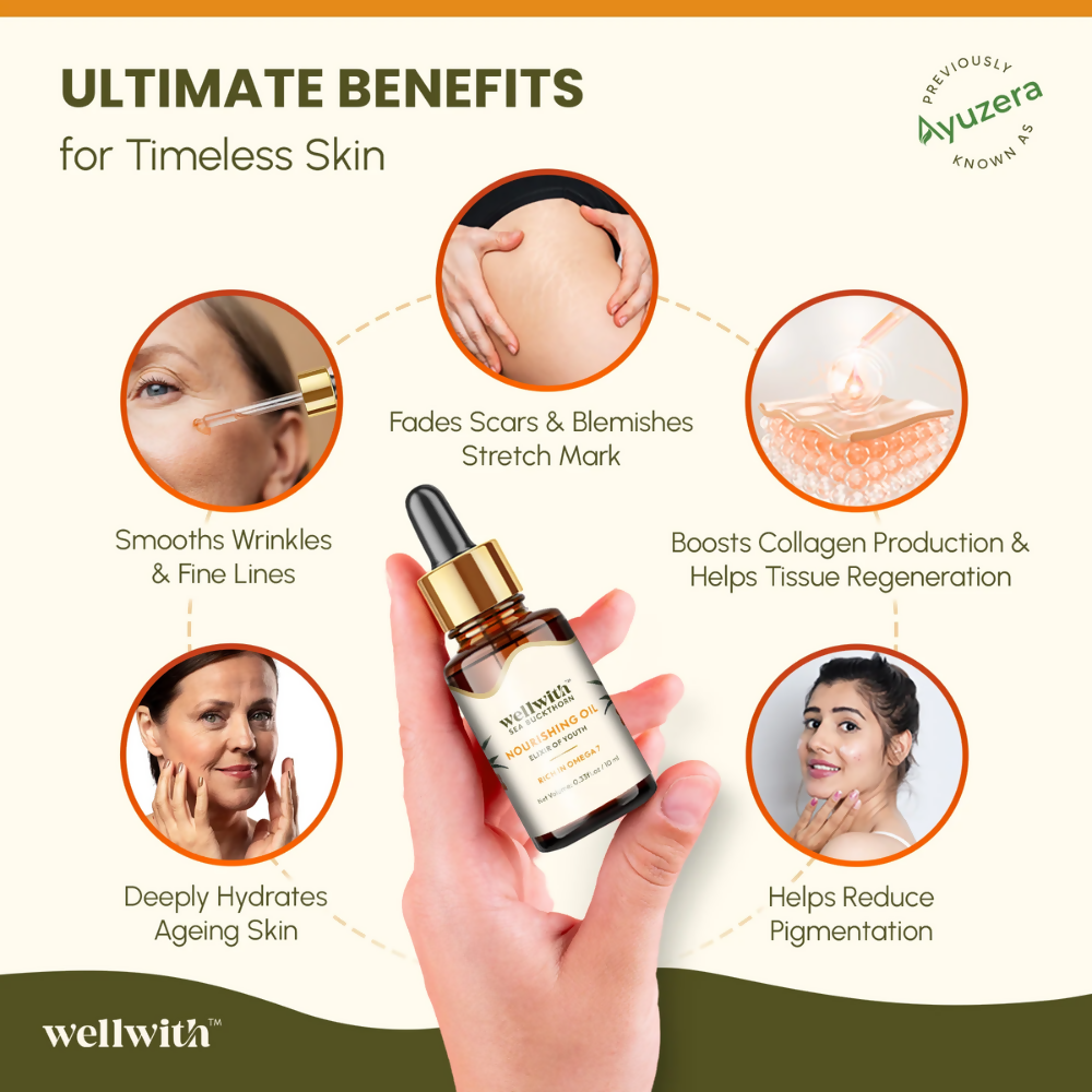 Wellwith Sea Buckthorn Nourishing Oil  Grab2Buy Wellwith Grab2Buy