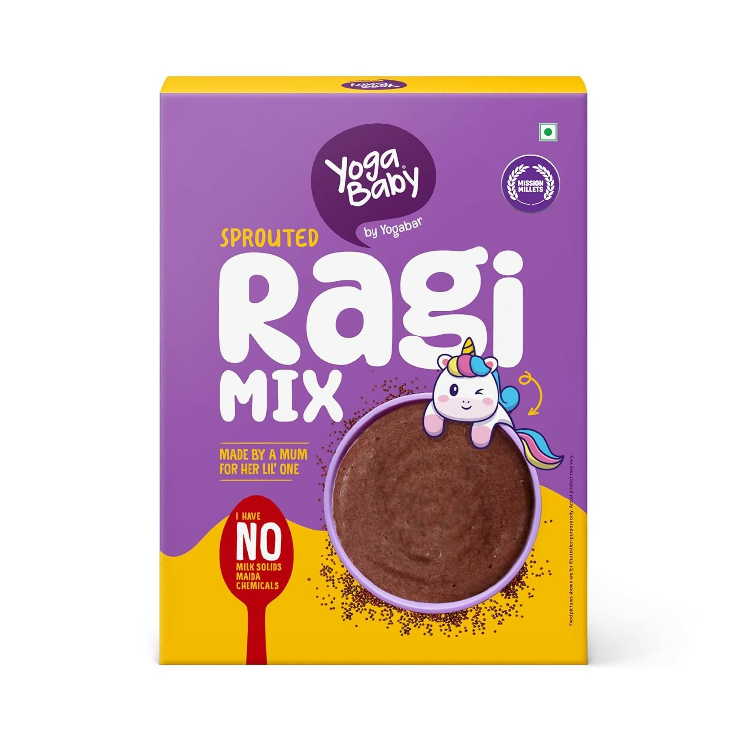 Yoga Bar Yogababy Sprouted Ragi Mix For Infants, Kids  Grab2Buy Yoga Bar Grab2Buy
