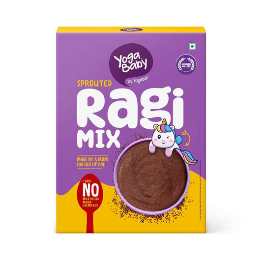 Yoga Bar Yogababy Sprouted Ragi Mix For Infants, Kids  Grab2Buy Yoga Bar Grab2Buy