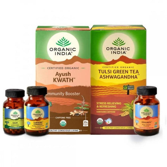 Organic India Immunity Kit Enhanced - Grab2buy