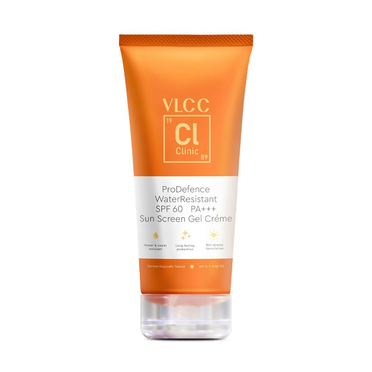 VLCC Clinic ProDefence Water Resistant SPF 60 PA+++ Sun Screen Gel Crème  Grab2Buy VLCC Grab2Buy