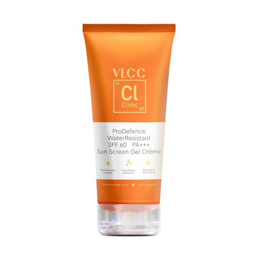 VLCC Clinic ProDefence Water Resistant SPF 60 PA+++ Sun Screen Gel Crème  Grab2Buy VLCC Grab2Buy