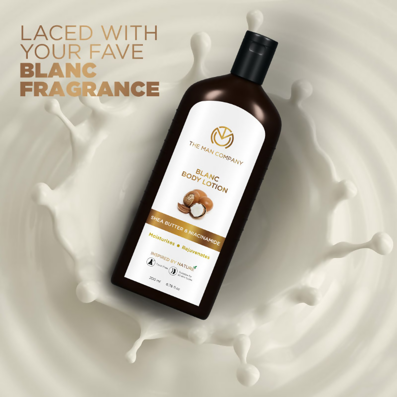 The Man Company Blanc Body Lotion For Men  Grab2Buy The Man Company Grab2Buy