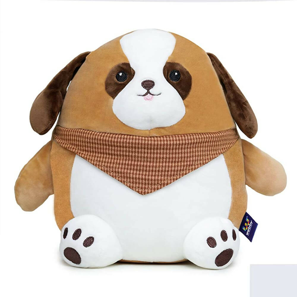 Webby Bruno Soft Animal Plush Dog Toy- 30cm  Grab2Buy Webby Grab2Buy