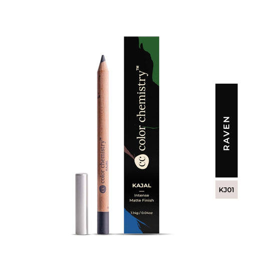 Organic Black Kajal Pencil/Kohl - Raven 