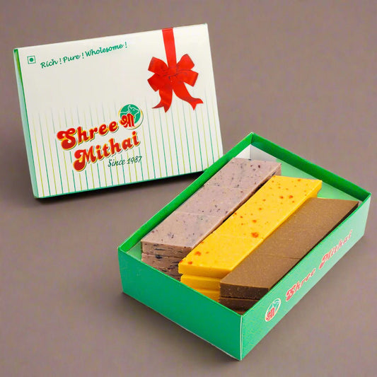 Shree Mithai Kaju Katli Trio 