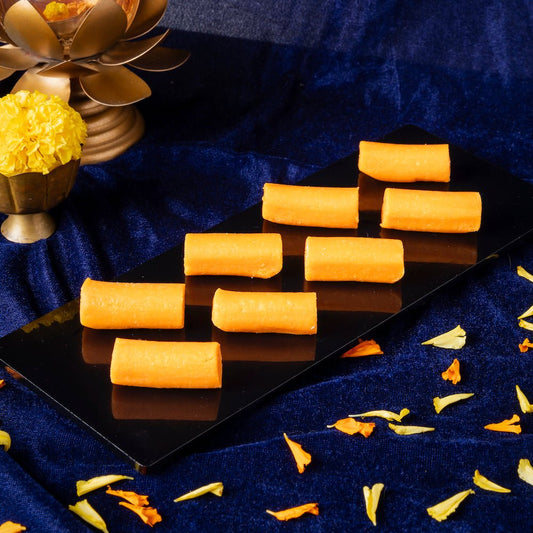 Shree Mithai Kaju Orange Roll 