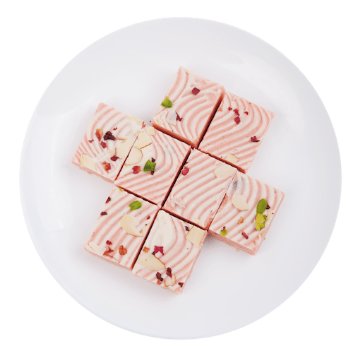 Shree Mithai Kaju Rose Fudge 