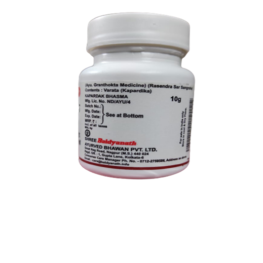 Baidyanath Kapardak Bhasma