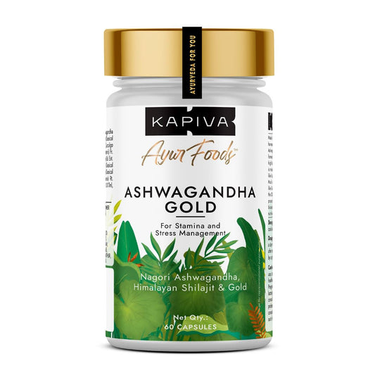 Kapiva Ayurveda Ashwagandha Gold Capsules 
