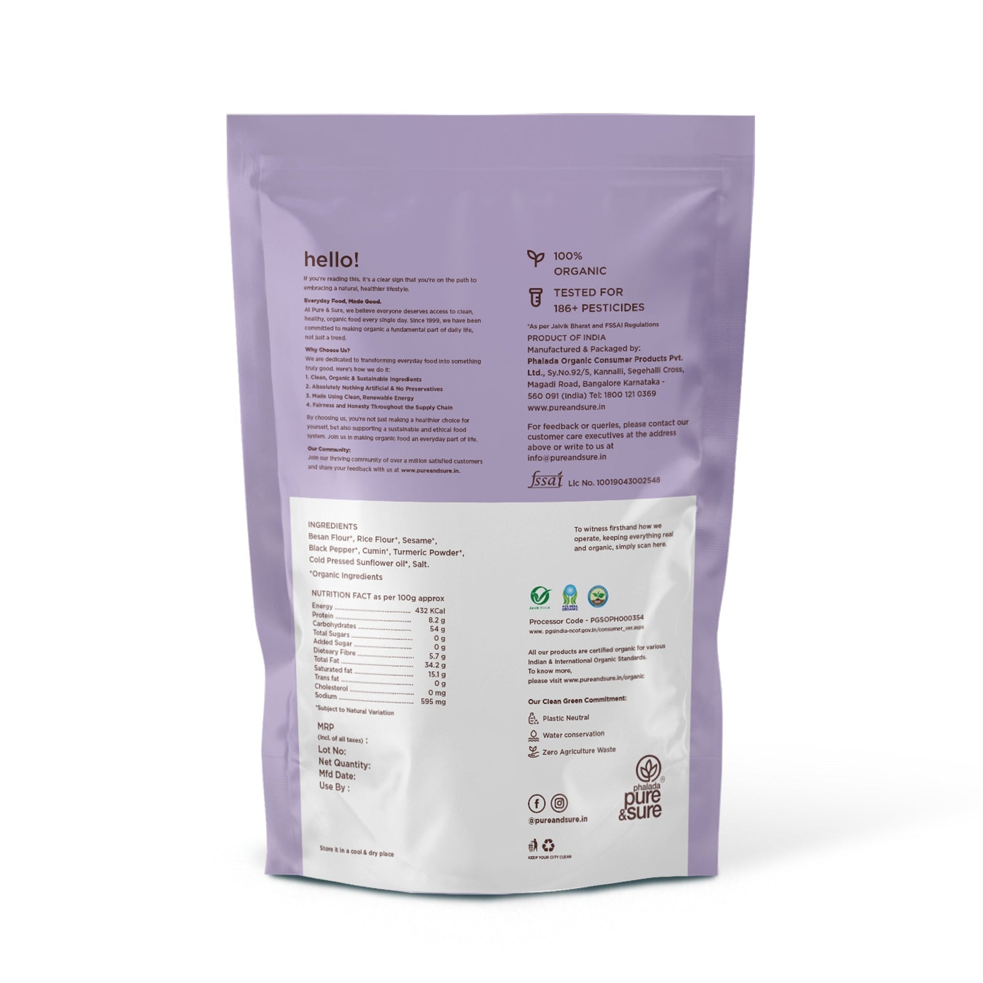 Pure & Sure Organic Kara Sev 