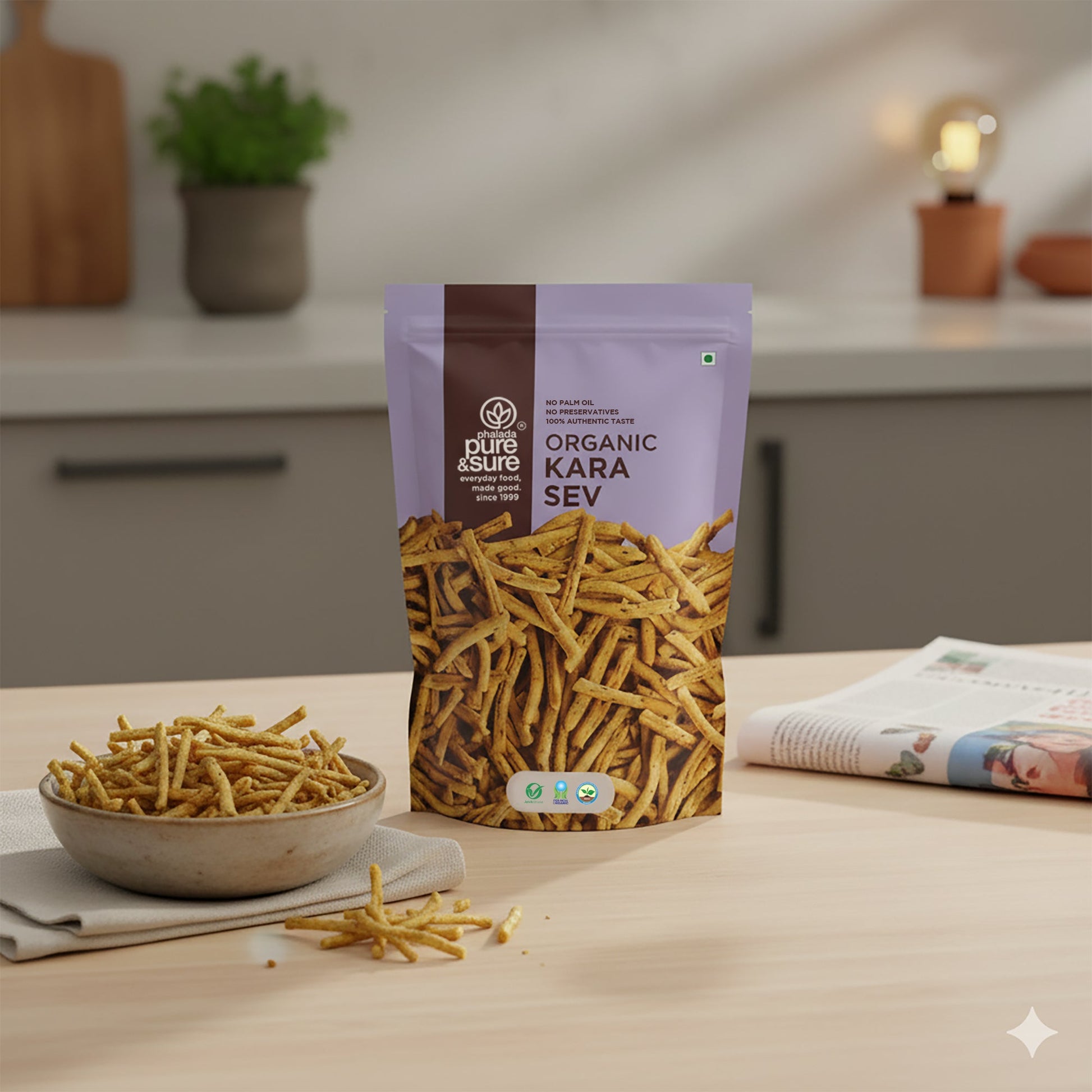 Pure & Sure Organic Kara Sev 