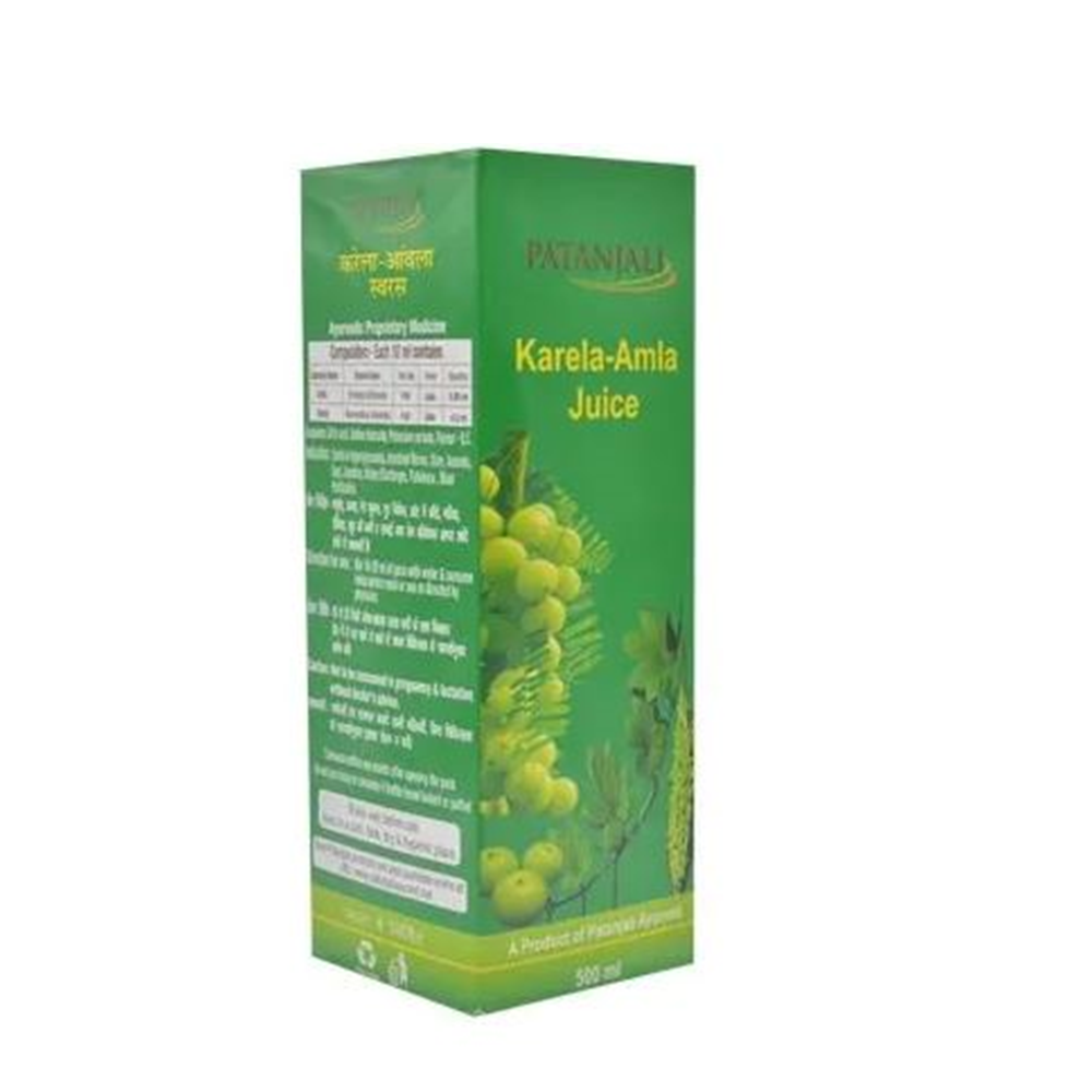 Patanjali Karela Amla Juice (500 ML) 