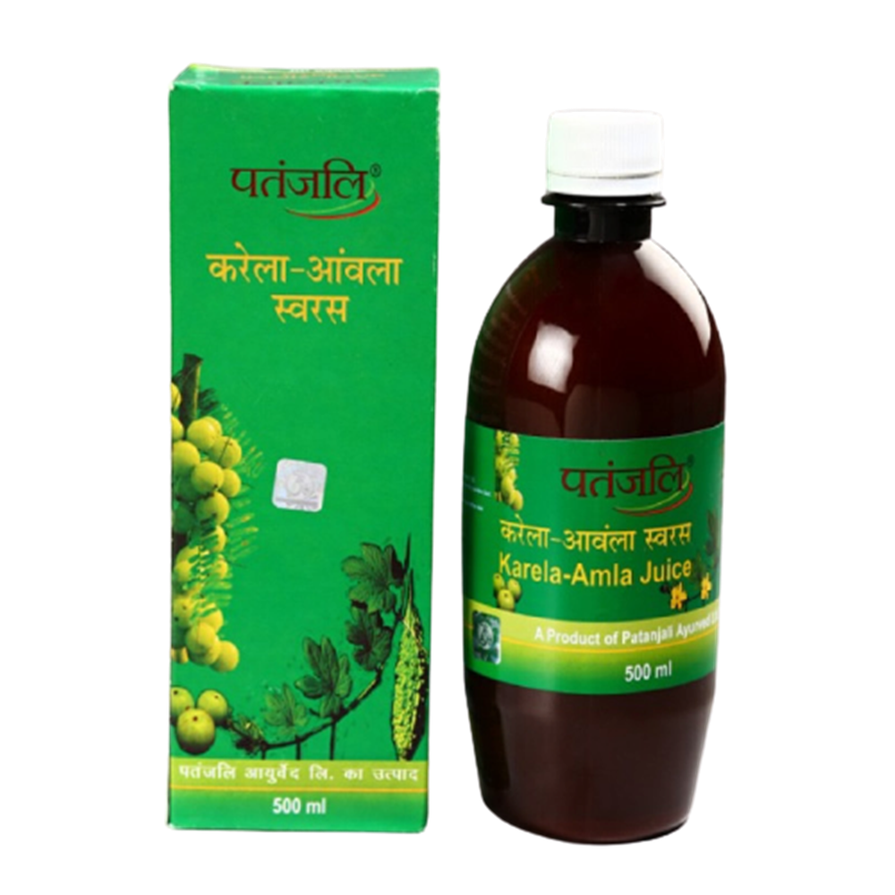 Patanjali Karela Amla Juice (500 ML) 