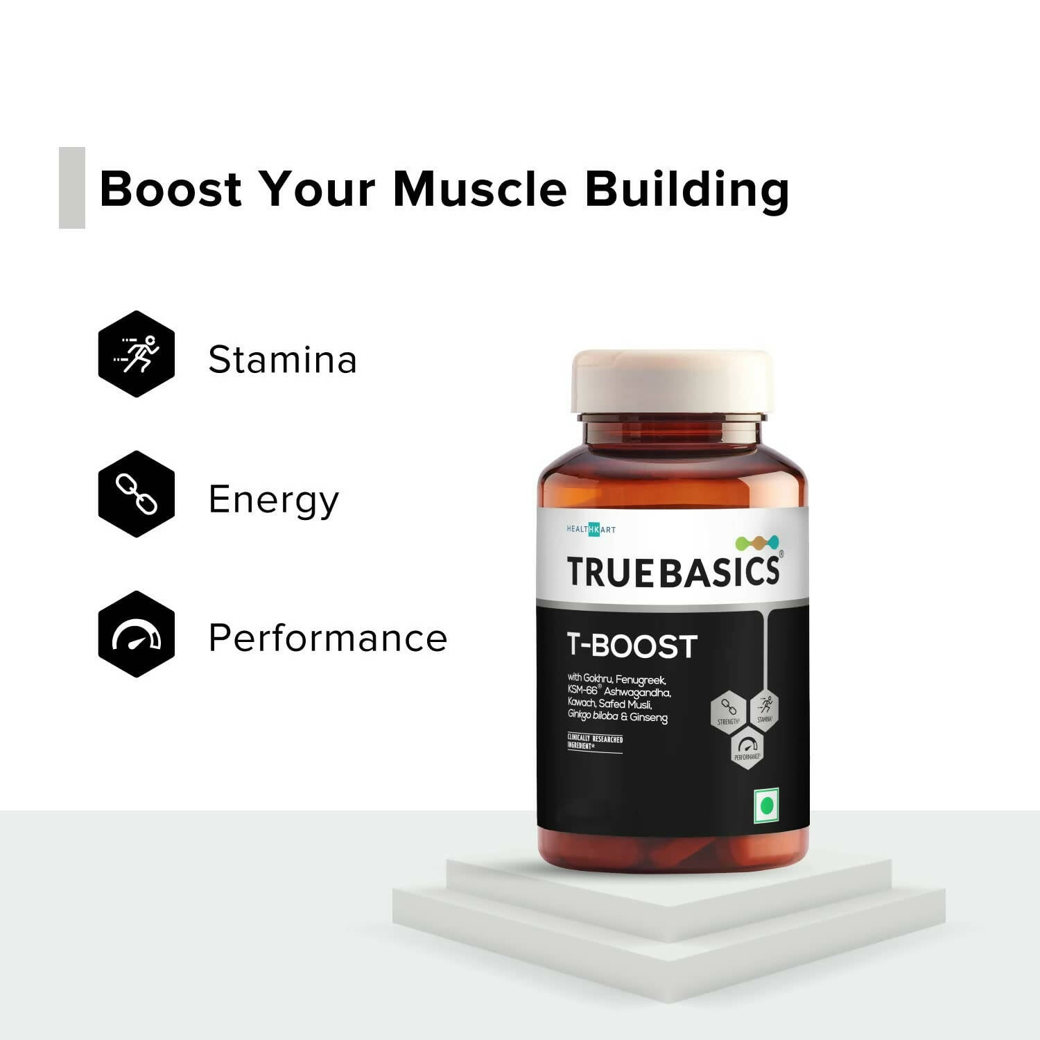 TrueBasics T-Boost Tablets for Men 