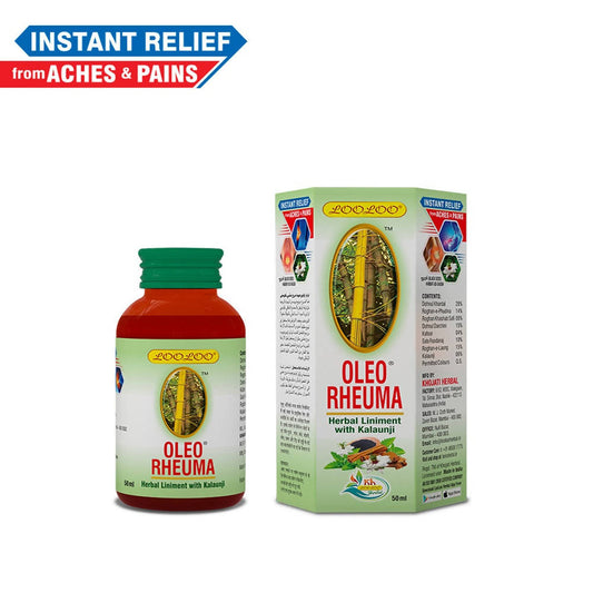 Looloo Oleo Rheuma Herbal Liniment with Kalonji 