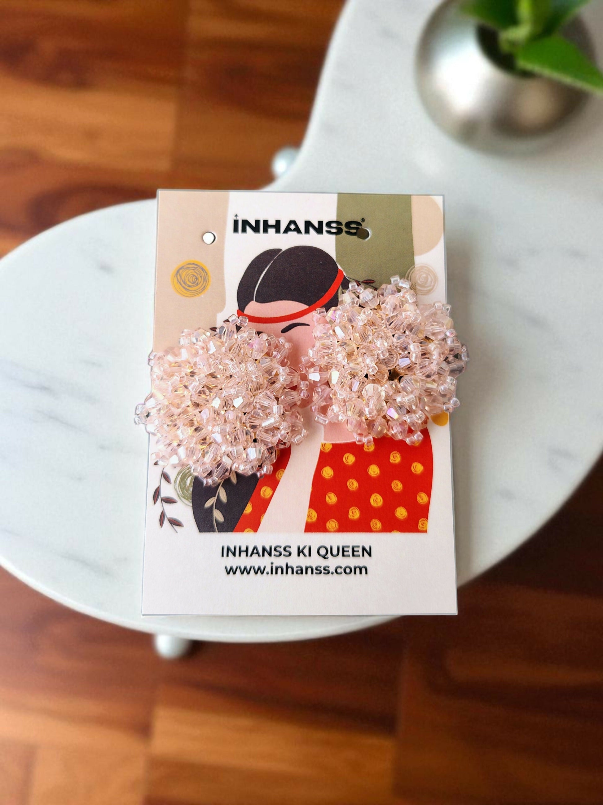 Inhanns Premium Everyday Studs - Baby Pink 2