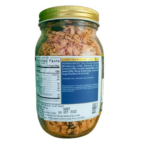 Thenibblebox Blueberry Blaze Granola 