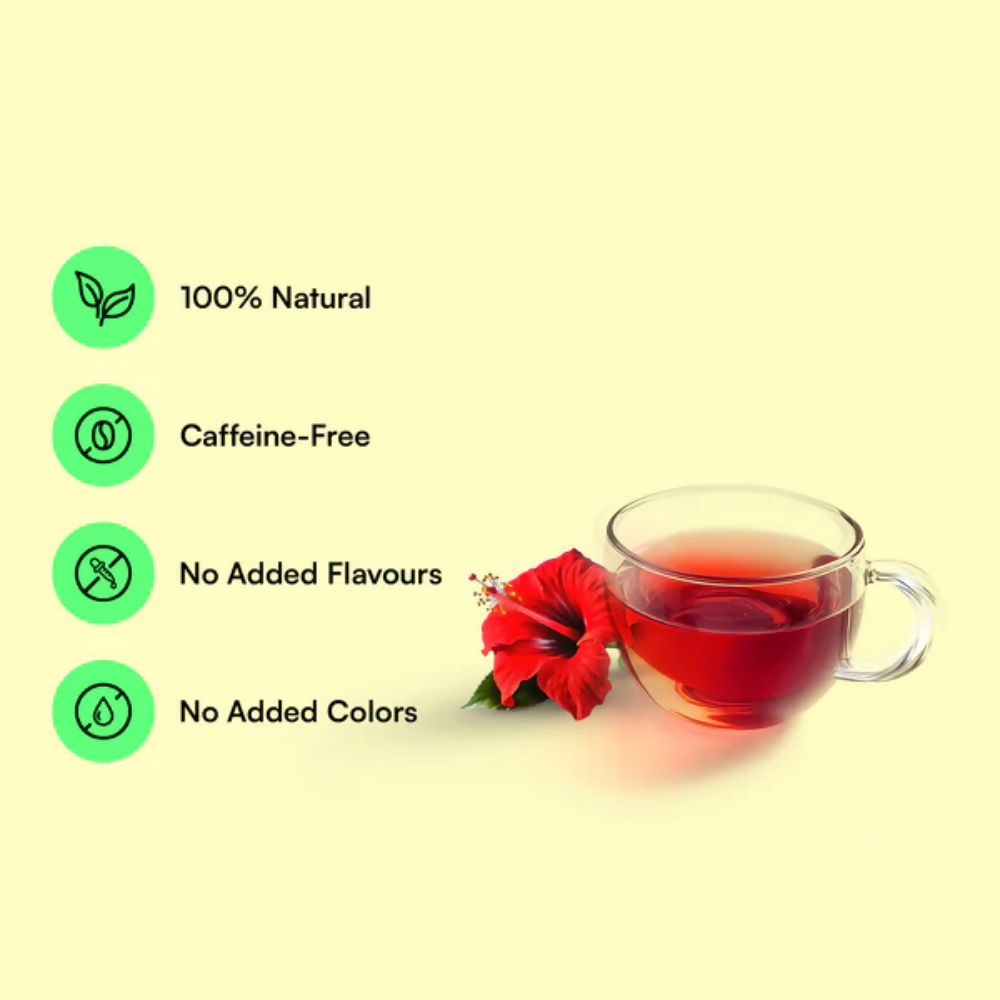 Udyan Tea Hibiscus Pure Herbal Tea  Grab2Buy Udyan Tea Grab2Buy