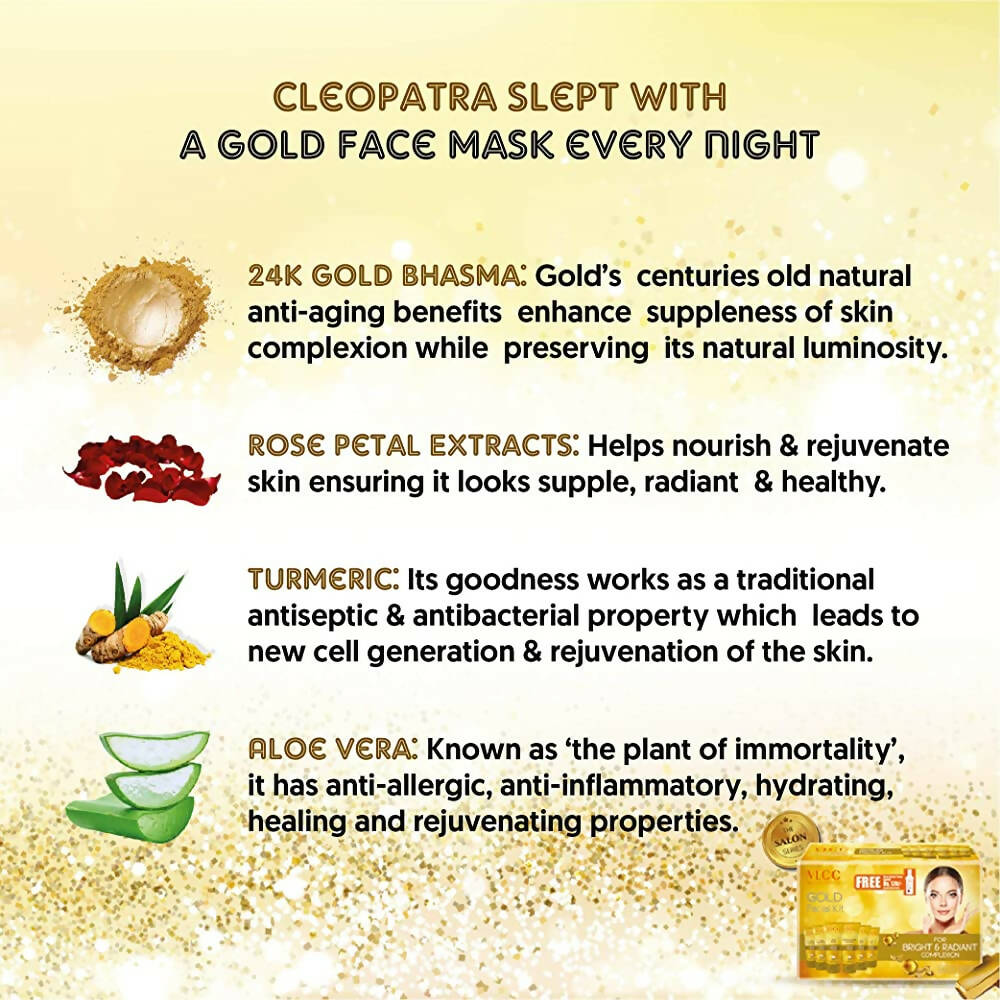 VLCC Gold Facial Kit - Grab2buy