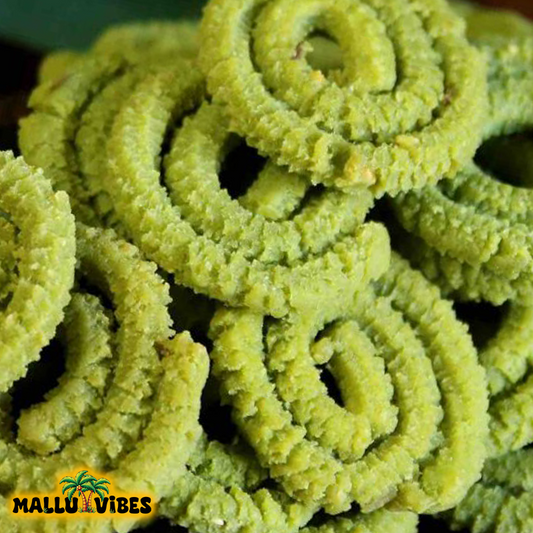 Mallu Vibes Spinach Murukku 