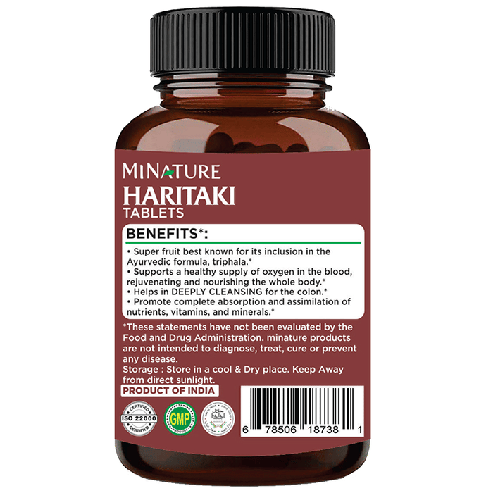 Minature Haritaki Tablets 