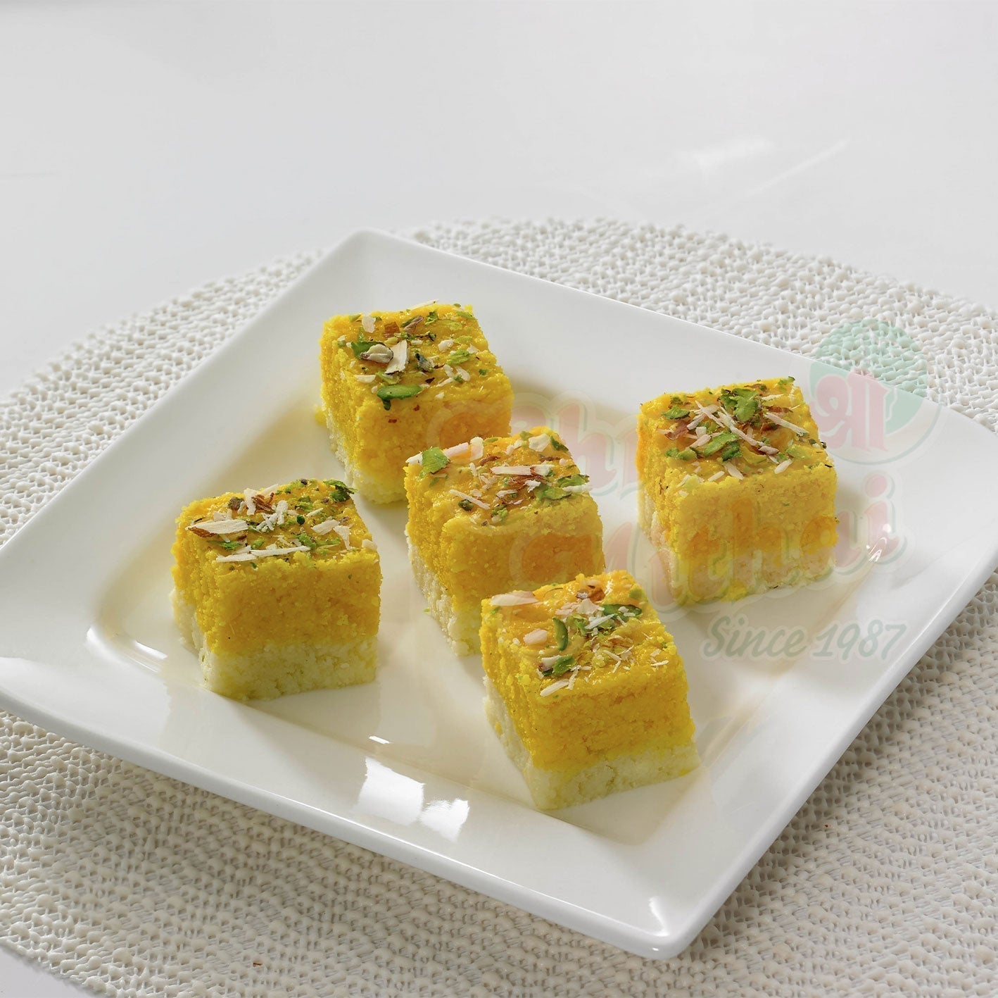Shree Mithai Kesar Burfi 