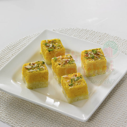 Shree Mithai Kesar Burfi 