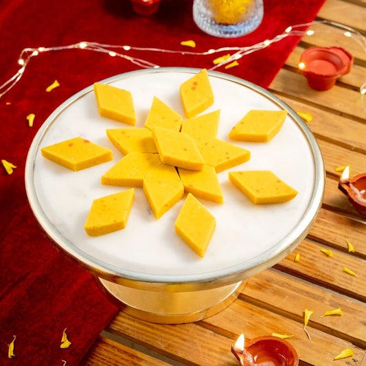 Shree Mithai Kesar Kaju Katli 