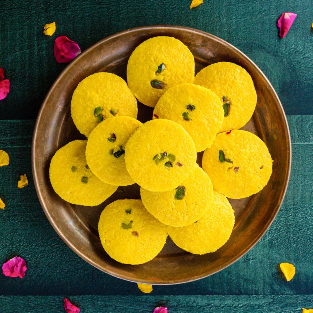 Shree Mithai Kesar Peda 