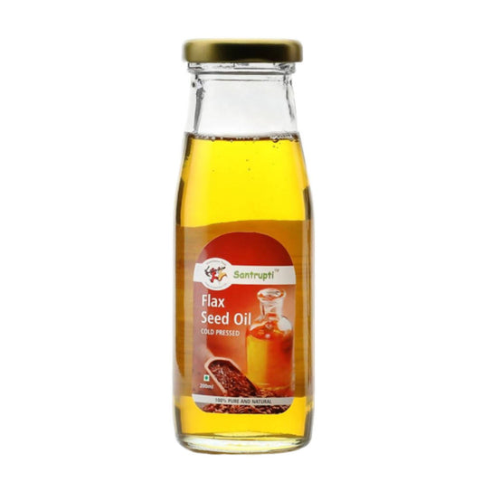Santrupti Flax Seed Oil (Cold Pressed) - Grab2buy