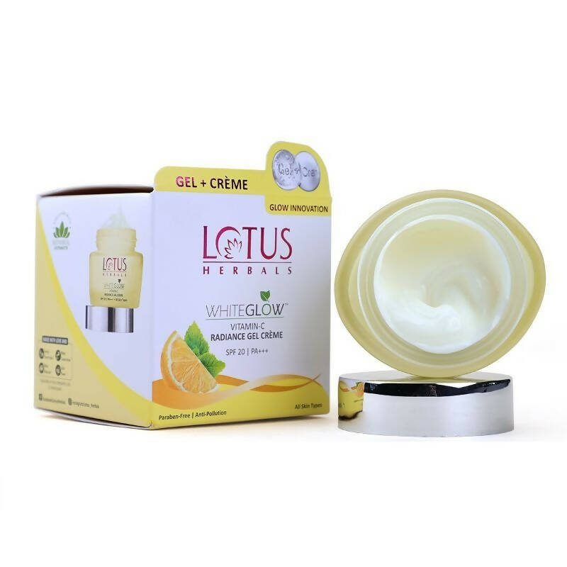 Lotus Herbals Whiteglow Vitamin-C Radiance Gel Crème SPF-20 PA+++ 