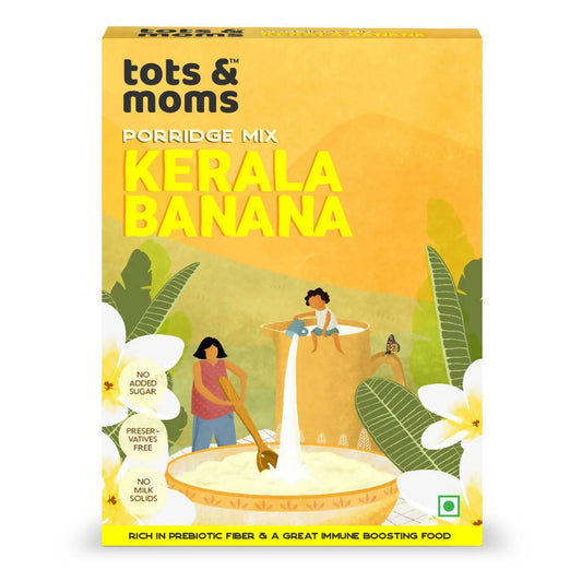 Tots and Moms Kerala Banana Porridge Mix - Grab2buy