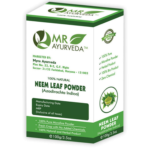 MR Ayurveda Neem Leaf Powder 