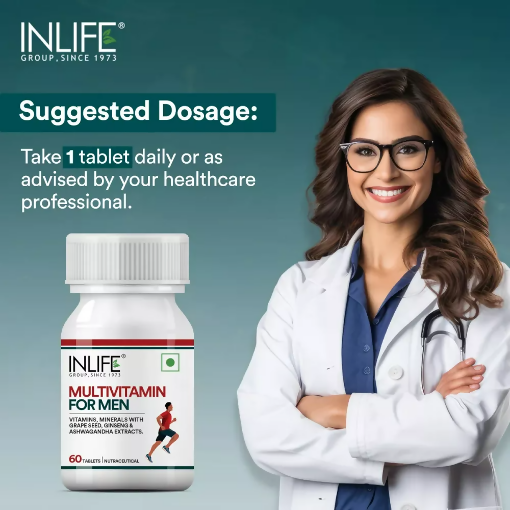 Inlife Multivitamin Tablets For Men 