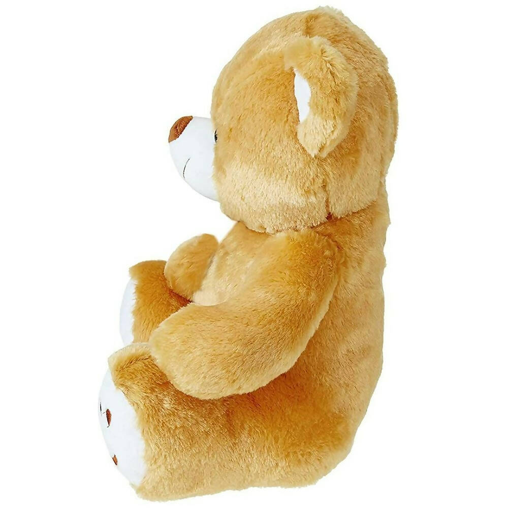 Webby Plush Cute Sitting Teddy Bear Soft Toys With Neck Bow (Brown Color)  Grab2Buy Generic Grab2Buy