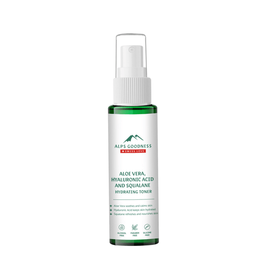 Alps Goodness Aloe Vera, Squalane & Hyaluronic Acid Hydrating Toner - Grab2buy