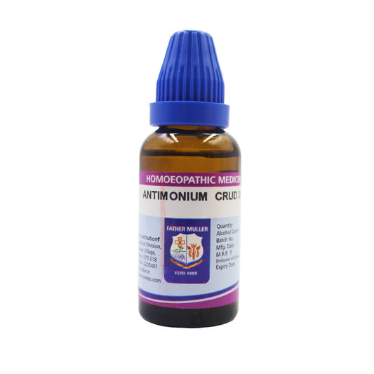 Father Muller Antimonium Crudum Dilution - Grab2buy