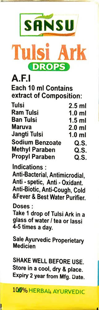 Sansu Tulsi Ark Drops 