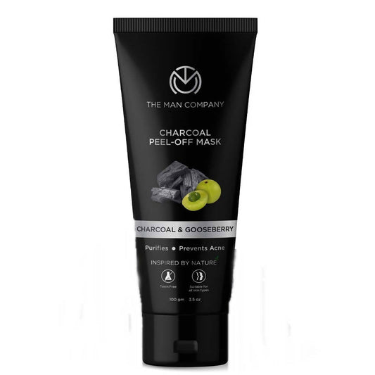 The Man Company Charcoal Peel Off Mask  Grab2Buy The Man Company Grab2Buy