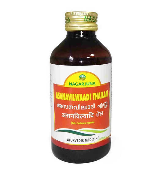 Nagarjuna Ayurveda Asanavilwaadi Thailam 
