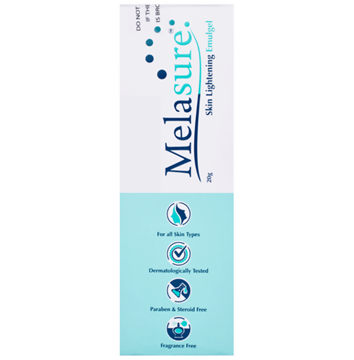 Melasure Skin Lightening Emulgel For All Skin Types 