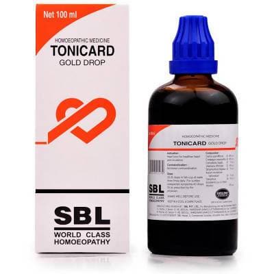 SBL Homeopathy Tonicard Gold Drops 