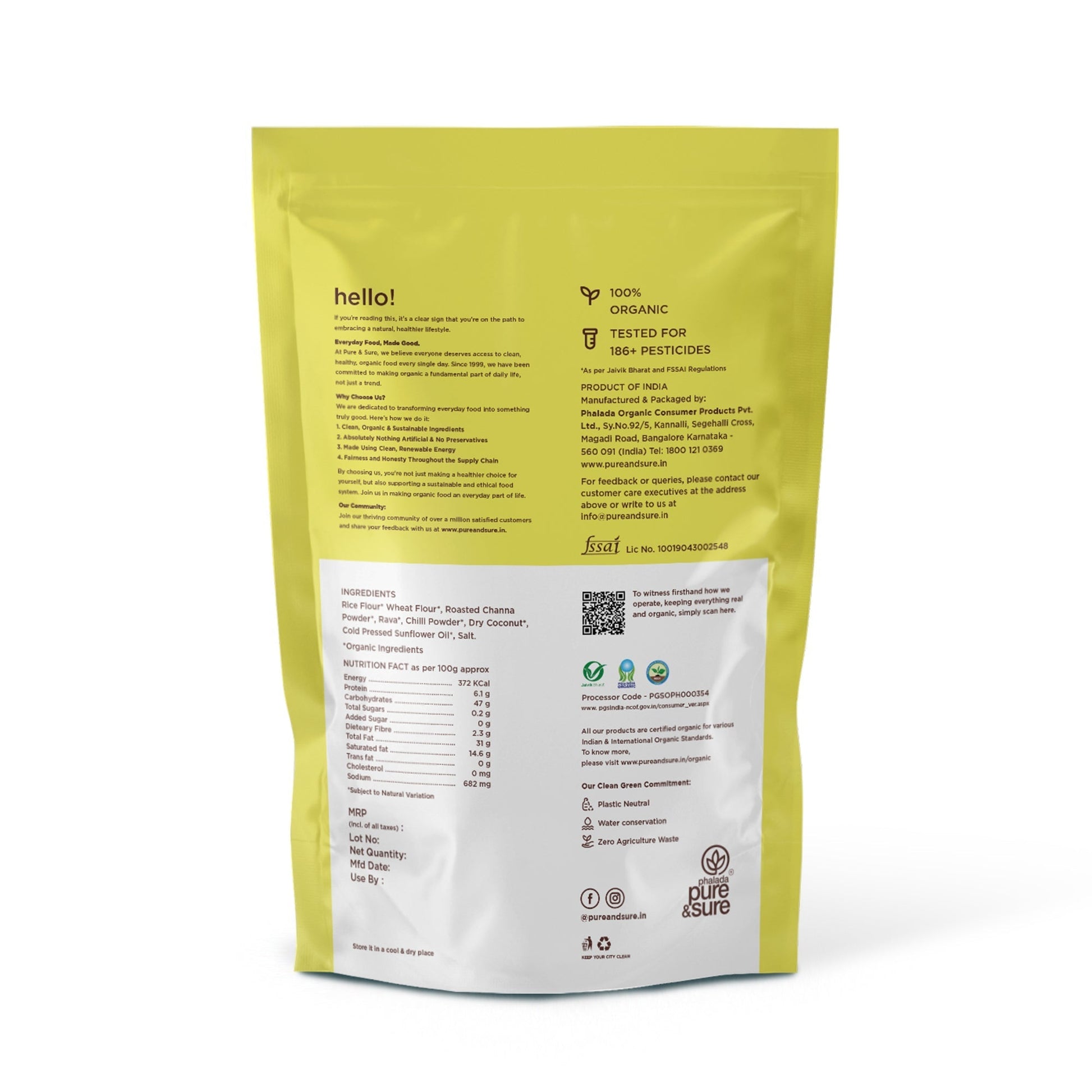 Pure & Sure Organic Kodbale 