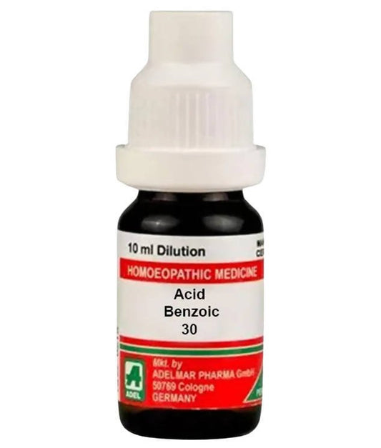 Adel Homeopathy Acid Benzoic Dilution 